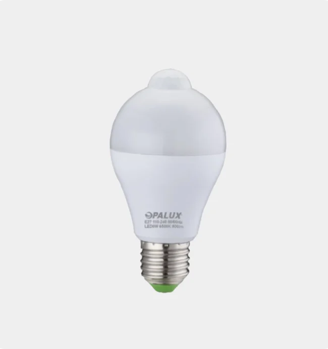 FOCO LED CON SENSOR DE MOVIMIENTO <br> OPALUX