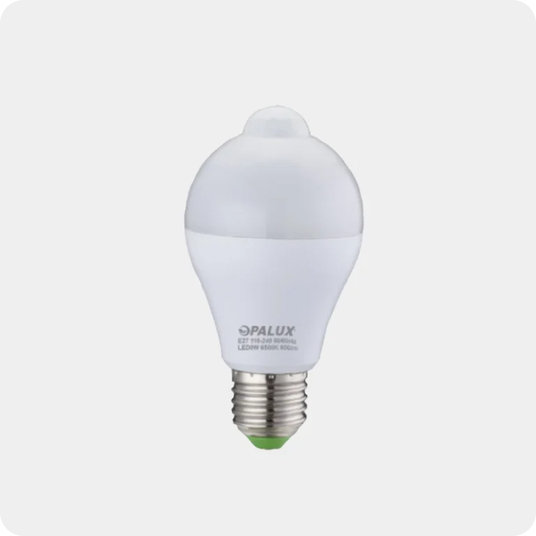 FOCO LED CON SENSOR DE MOVIMIENTO <br> OPALUX