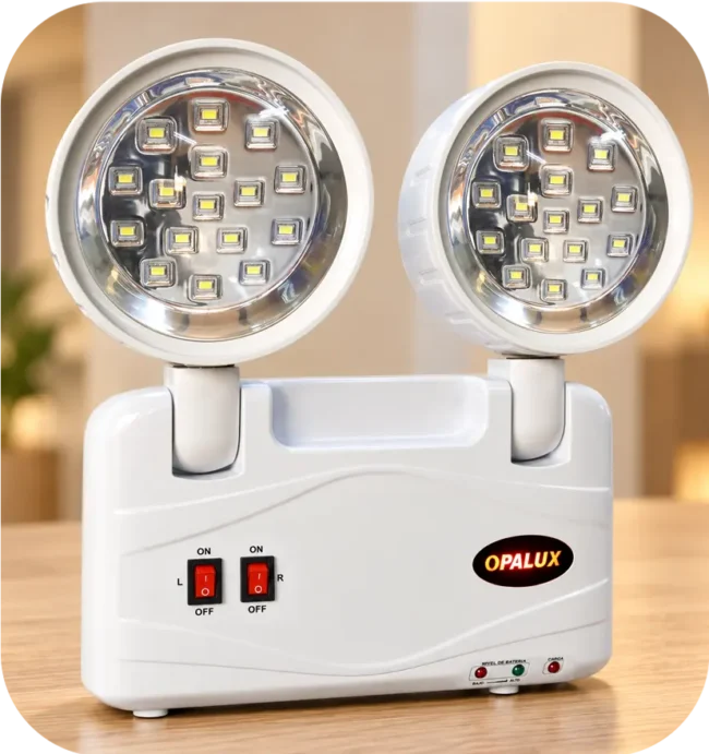 Lámpara de Emergencia 32 LED SMD 9101SMD